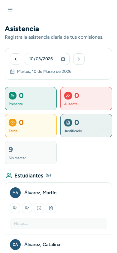 Escolaria en móvil